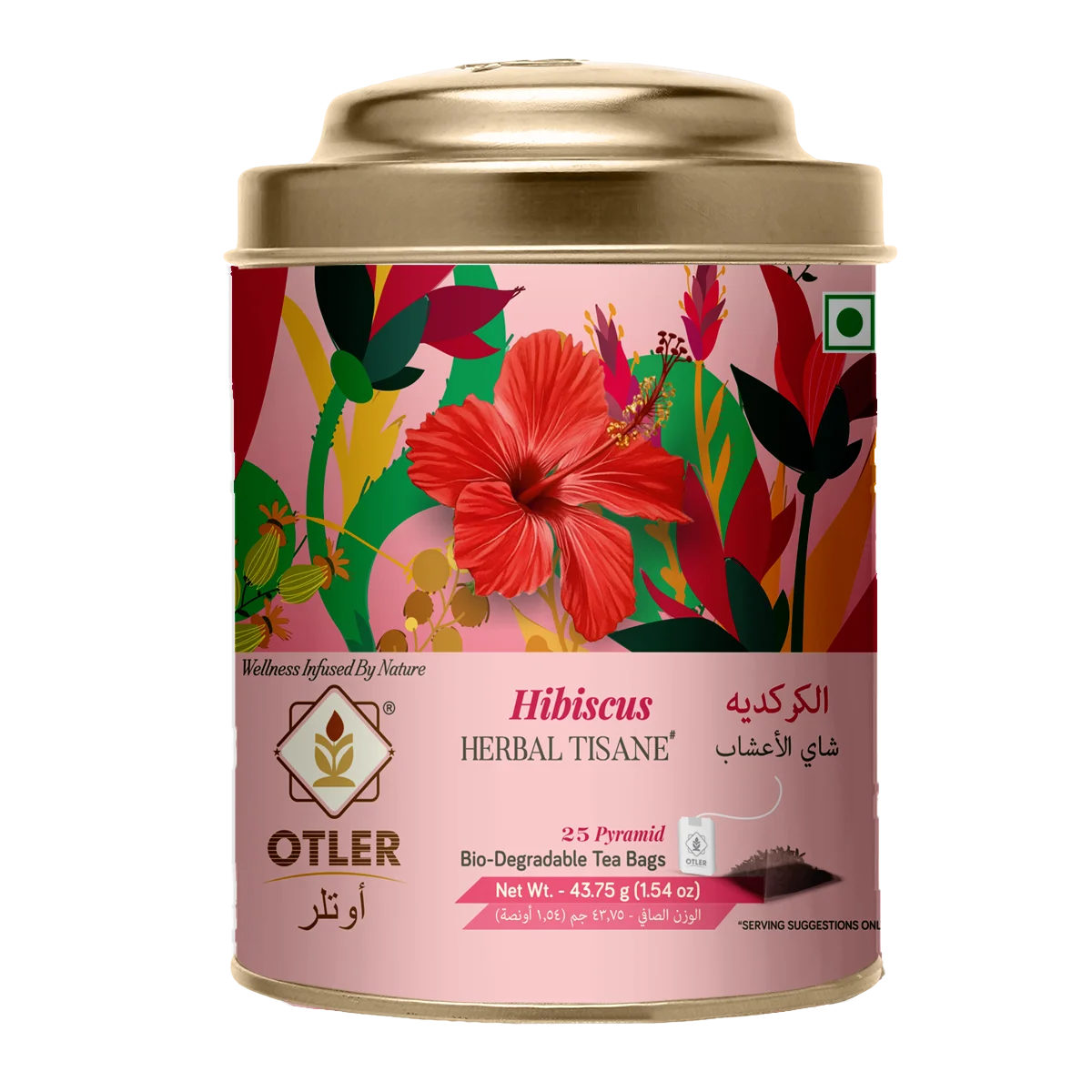 Hibiscus 25 Tea Bags